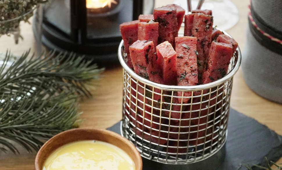 Ho-Ho-Hot Luncheon Meat Fries Recipe