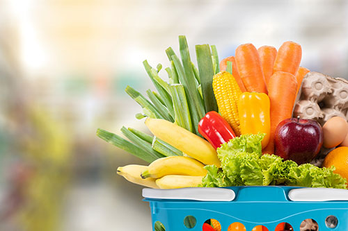 10-tips-groceries-basket 10 tips to longer-lasting groceries - Basket of Fruits and Vegetables