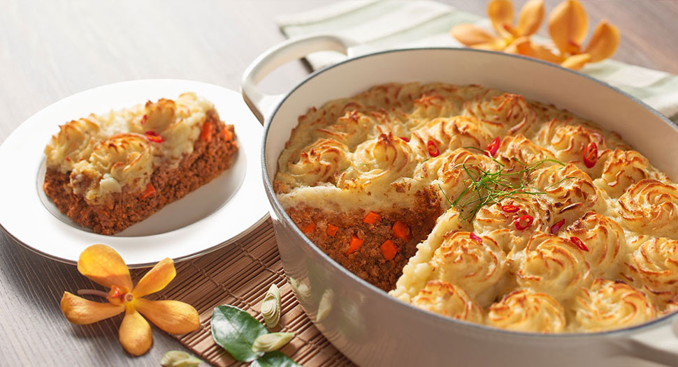 Rendang Shepherd's Pie