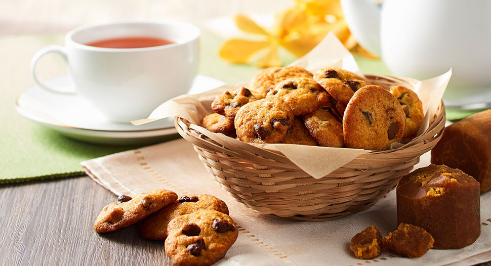 Salted Gula Melaka Chocolate Chip Cookies