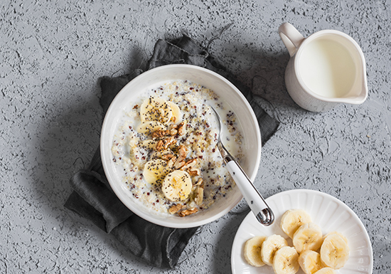 quinoa porridge quinoa porridge