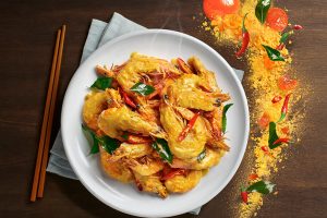 Salted Egg Prawns Recipes