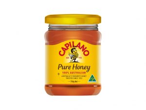 Jar of Capilano pure honey Jar of Capilano pure honey