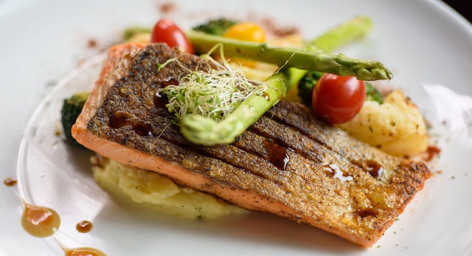 Easy Crispy Skin Pan Seared Salmon recipe