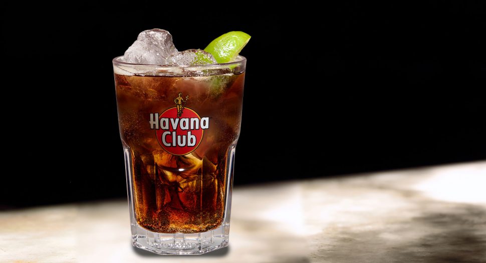 Havana Club 3 Years Rum with Coca-Cola