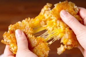 Tater Tot Grilled Cheese