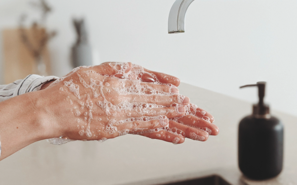 Step 1 - Rub your palms together