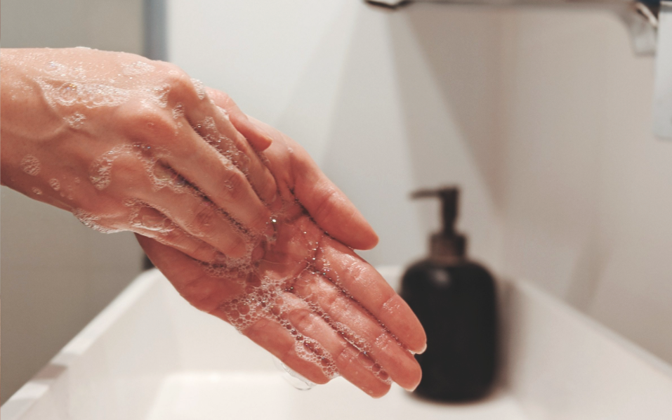 Step 6 - Rub the tips of your fingers