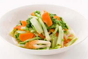 Stir Endives with Fish Cake