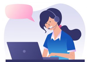 icons-customer-service customer service agent will contact you