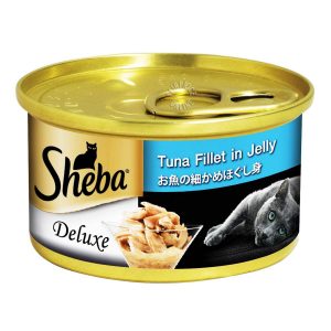 Sheba Cat Can Food Tuna Fillet in Jelly