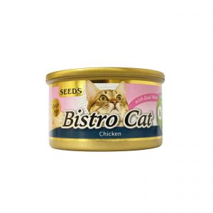 Can of Bistro Chicken cat food