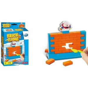 Brick building kids toy game