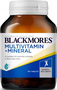 Blackmores Multivitamin + Minerals Tablet 120s