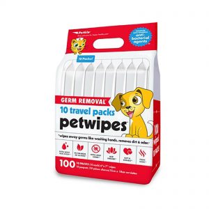Petkin Travel Pack Pet Wet Wipes