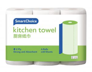 13181524 - SmartChoice Kitchen Towel 6s x 60 sheets