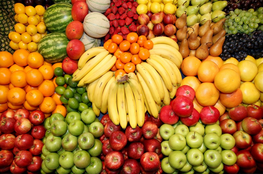 Big,Assortment,Of,Fresh,Organic,Fruits.,Frame,Composition,Of,Fruits