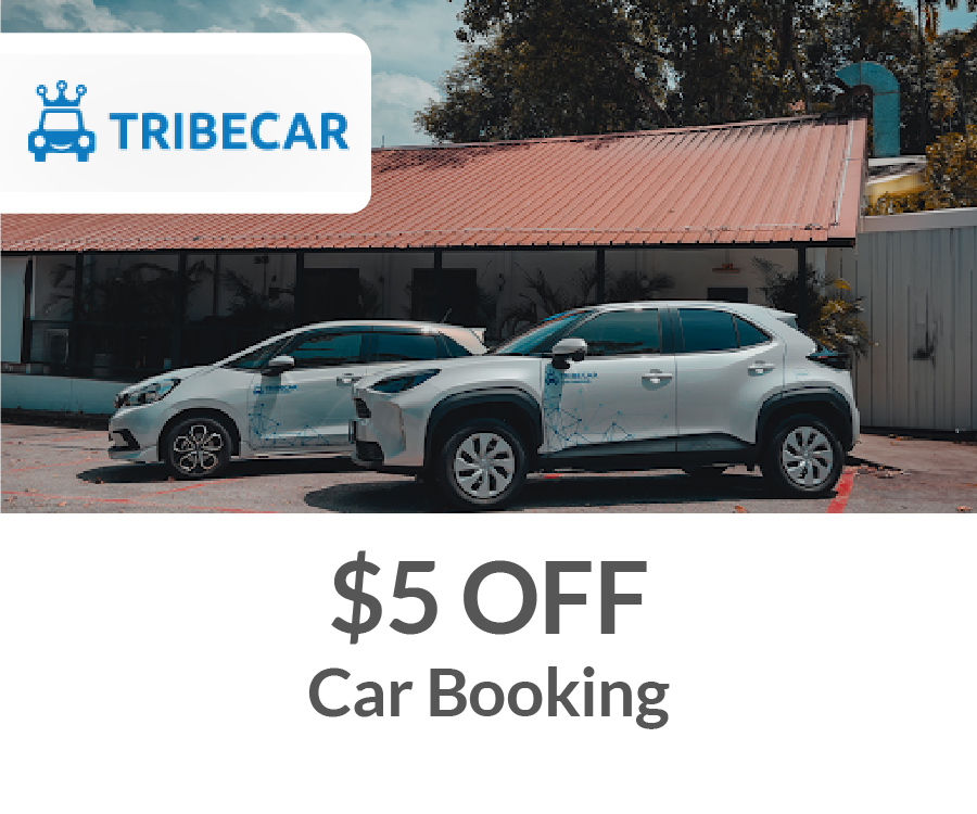 Tribecar - $5 OFF Car Booking Tribecar - $5 OFF Car Booking