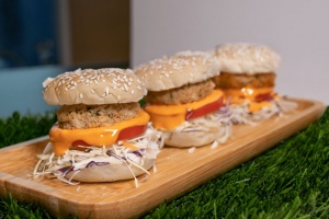 Plant-based Crab Cake Sliders Recipe