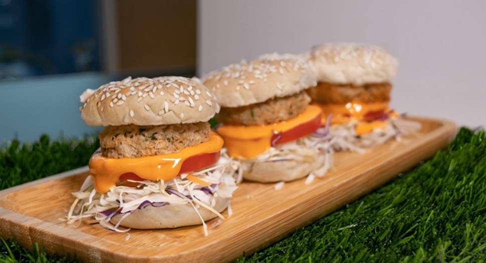 Plant-based Crab Cake Sliders Recipe