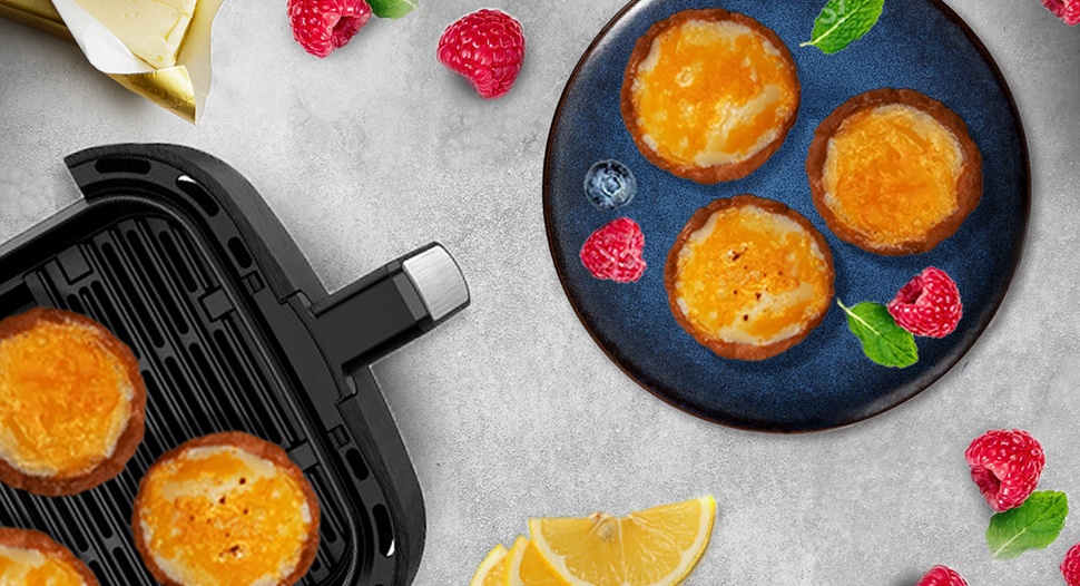 Airfryer Hokkaido Cheese Tart Recipe