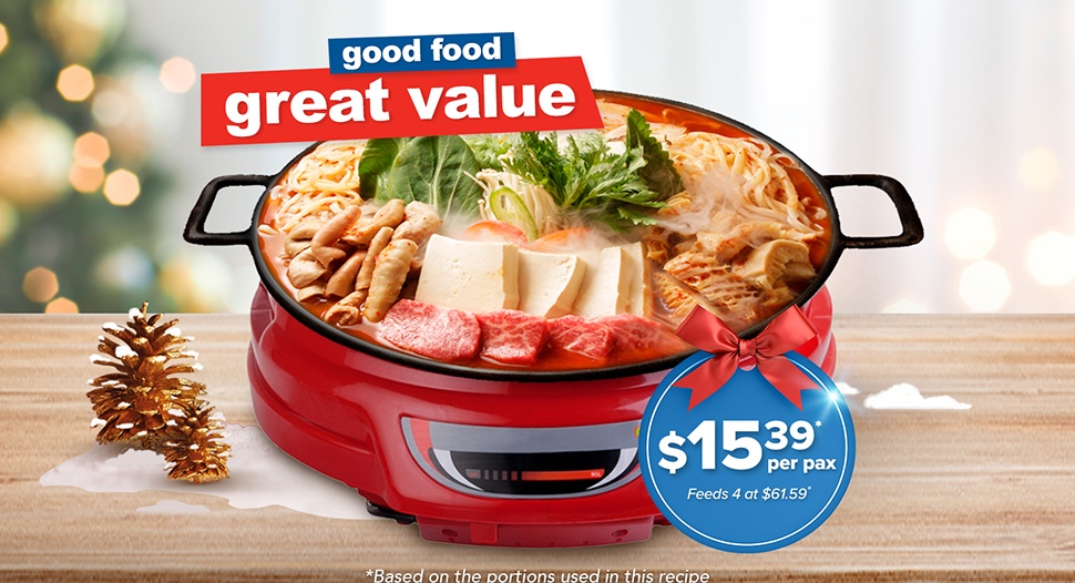 Korean Army Stew, Christmas Edition Recipe