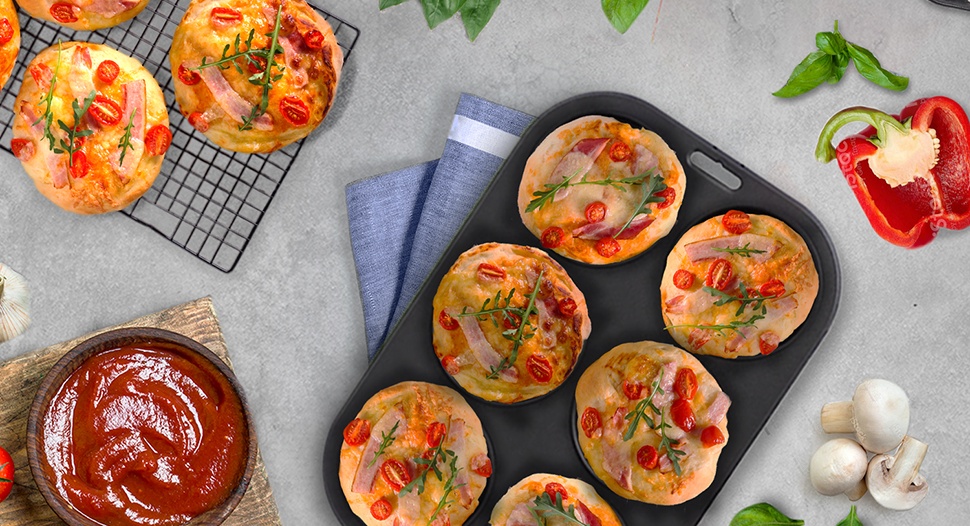 Muffin Tin Deep-Dish Pizza Recipe