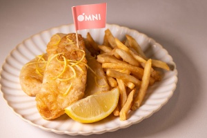 Plant-based Deep Fried Golden Fillet And Chips Recipe