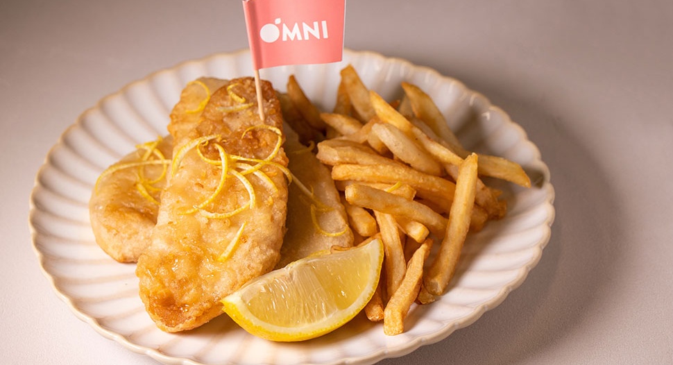 Plant-based Deep Fried Golden Fillet And Chips Recipe