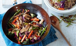 Stir Fried Australian Beef Knuckle with Spring Onion & Ginger Recipe