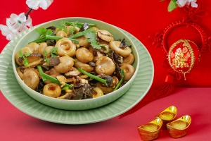 Yam Abacus Recipe for Chinese New Year