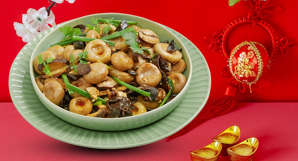 Yam Abacus Recipe for Chinese New Year