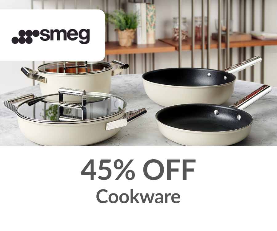 Smeg - 45% OFF Cookware Smeg - 45% OFF Cookware
