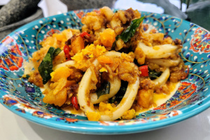 Salted Egg Squid Ring Recipe by Chef Mel Dean on the FairPrice Group app