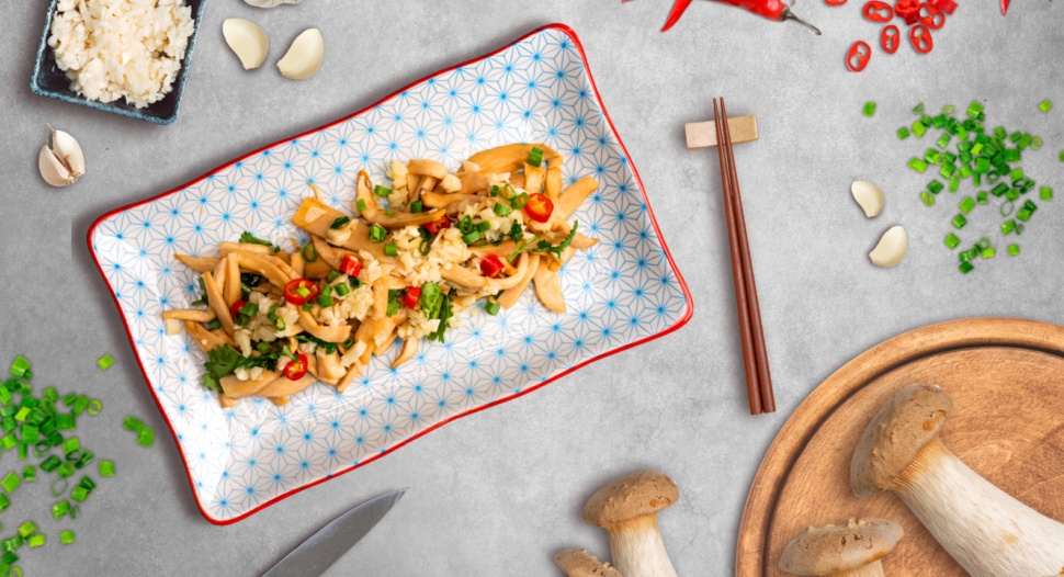 Shredded Mushroom Cold Dish Recipe