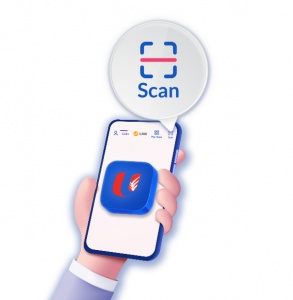 3steps-icon-1 Scan with FairPrice Group app