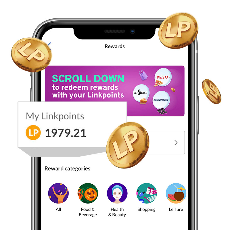 Link your Link membership to the FairPrice Group app to earn and redeem Linkpoints to offset your purchases