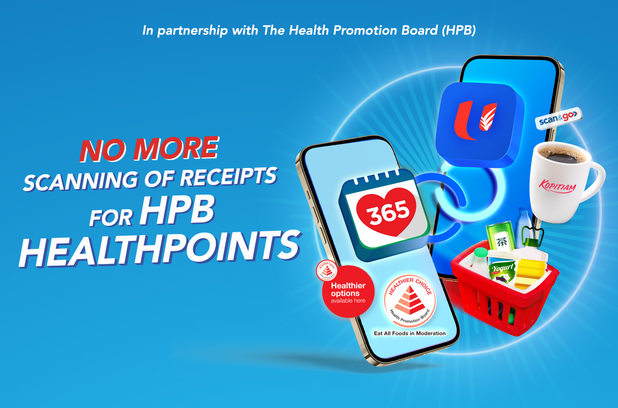Healthy-365-KV-v3 No more scanning of receipts for HPB Healthpoints when you connect your Healthy 365 app to FairPrice Group app