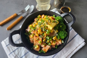 Salmon Pepper Rice Recipe on FairPrice Group app