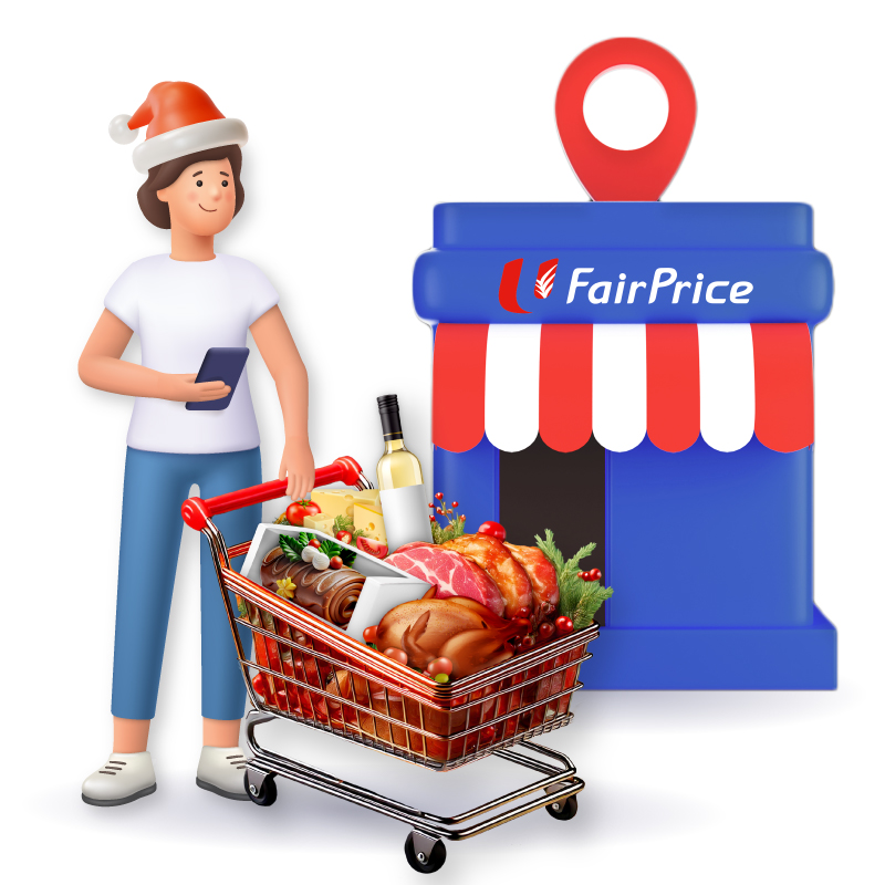 Xmas-Deli-Trolley-Visual Use the FairPrice Group app to pre-order your deli and pick up in-store for greater convenience
