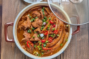 Braised Pork with Kimchi Recipe on FairPrice Group app
