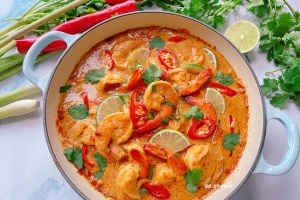Coconut Flavoured Curry Prawns Recipe on FairPrice Group app