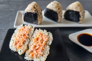 Salmon Onigiri Recipe on FairPrice Group app