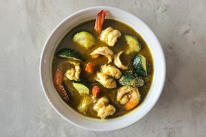 Thai Green Prawn Curry Recipe on FairPrice Group app