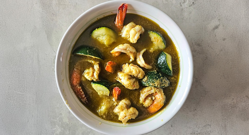 Thai Green Prawn Curry Recipe on FairPrice Group app