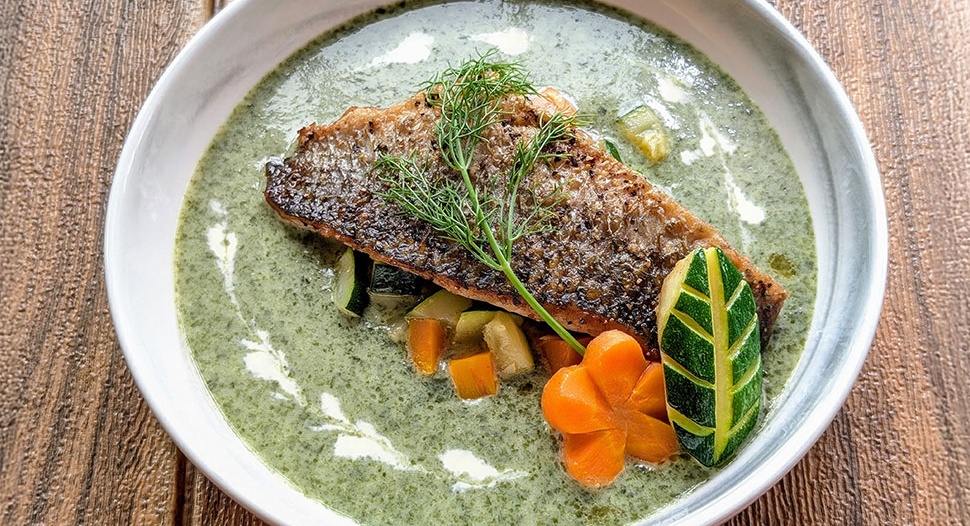 Creamy Seaweed Soup with Grey Mullet Recipe on FairPrice Group app