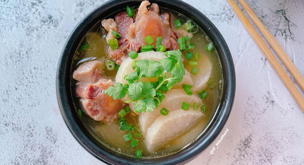 Oxtail Radish Soup Recipe on FairPrice Group app