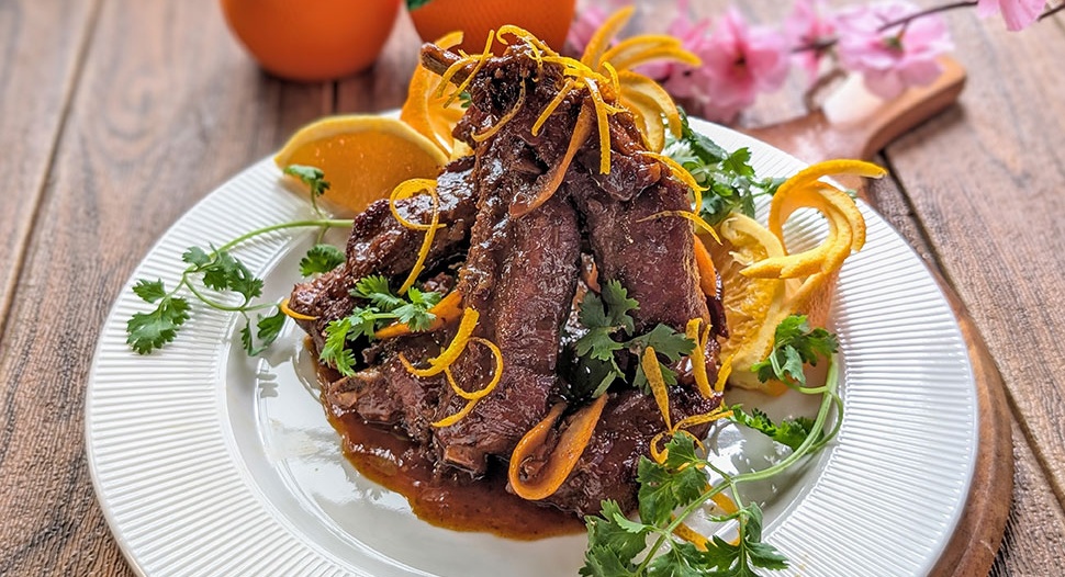 Prime Ribs with Orange Sauce Recipe on FairPrice Group app