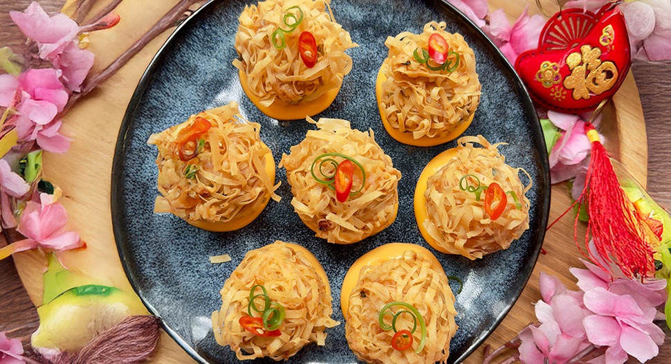 Mala Cream Shrimp Dim Sum Recipe on FairPrice Group app