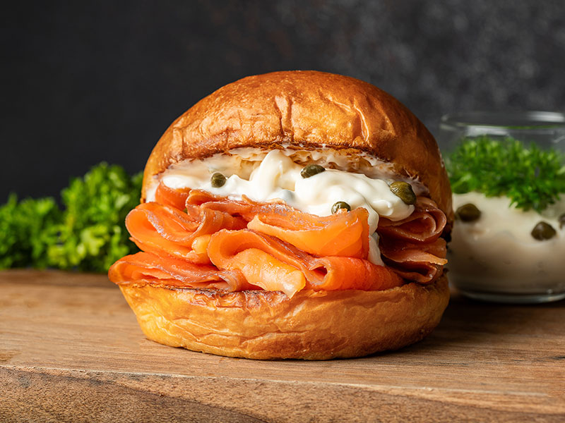 Garang-Burgers-Smoked-Salmon-Burger Garang Burgers - Smoked Salmon Burger
